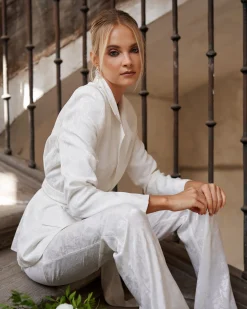 Miphai Blazer Chelsea Blanca