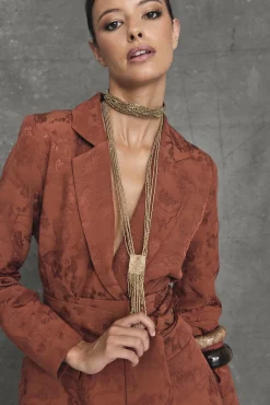 Miphai Blazer Chelsea Terracota