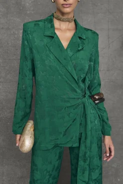 Miphai Blazer fluida Brighton Verde