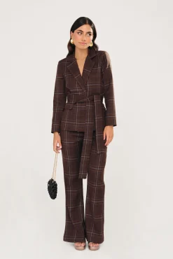 Miphai Blazer Oxford Marron