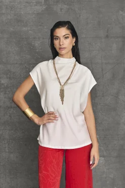 Miphai Blusa Carol Crudo