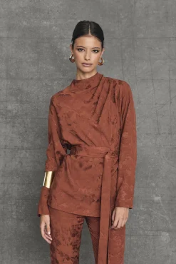 Miphai Blusa Chelsea Terracota