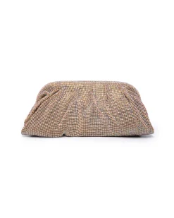 Miphai Bolso Metalizado Dorado