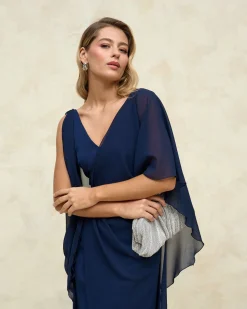 Miphai Bolso Metalizado Plata
