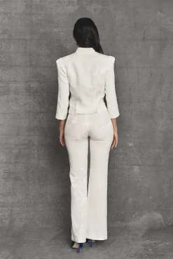 Miphai Chaqueta Chelsea Blanca