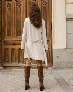 Miphai Chaqueta punto Niza beige
