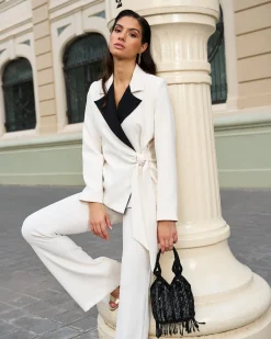 Miphai Chaqueta Serena Blanco