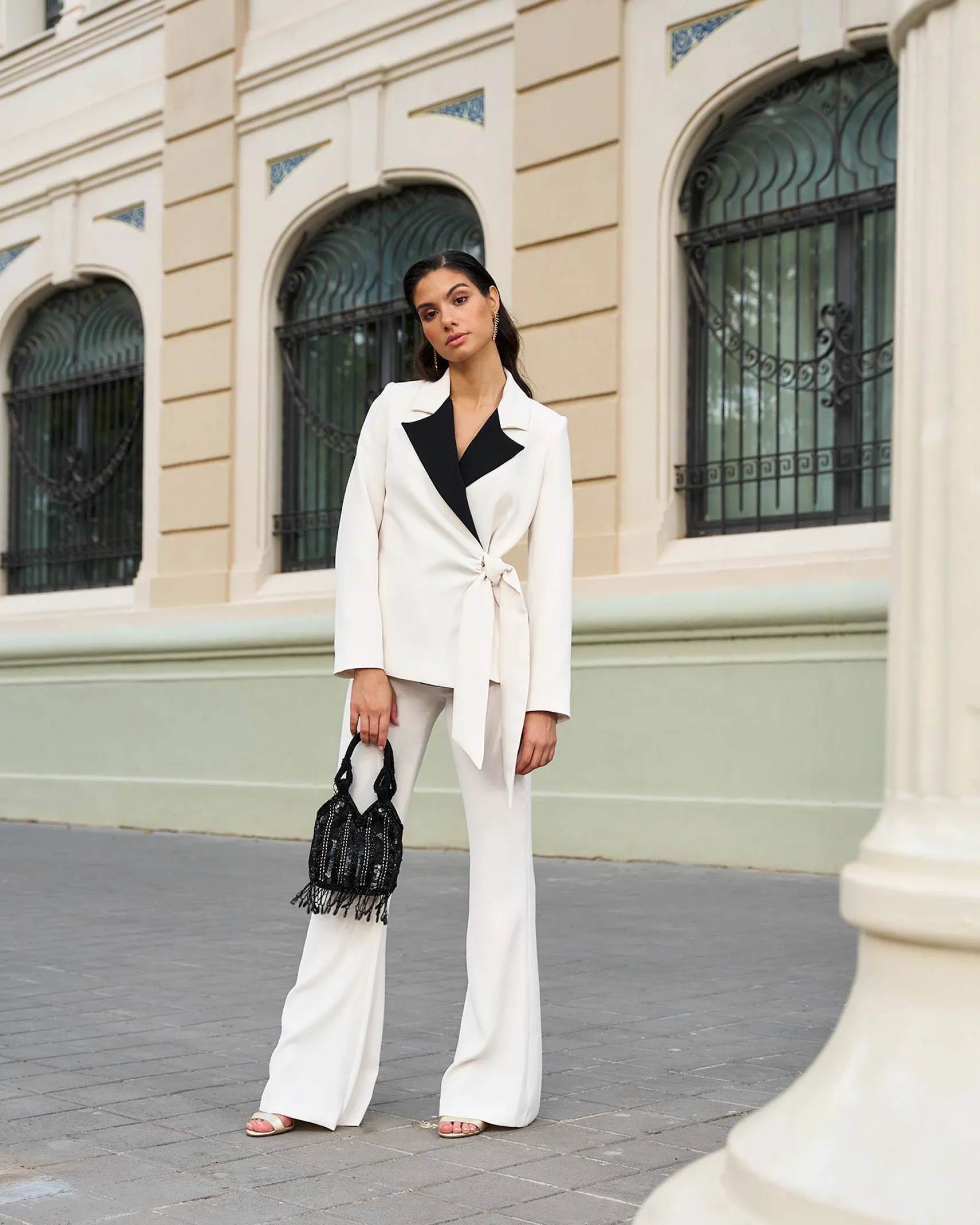 Miphai Chaqueta Serena Blanco