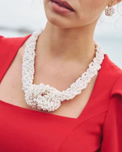 Miphai Collar A Lanzada Blanco Corto