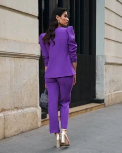 Miphai Pantalón Blair Morado