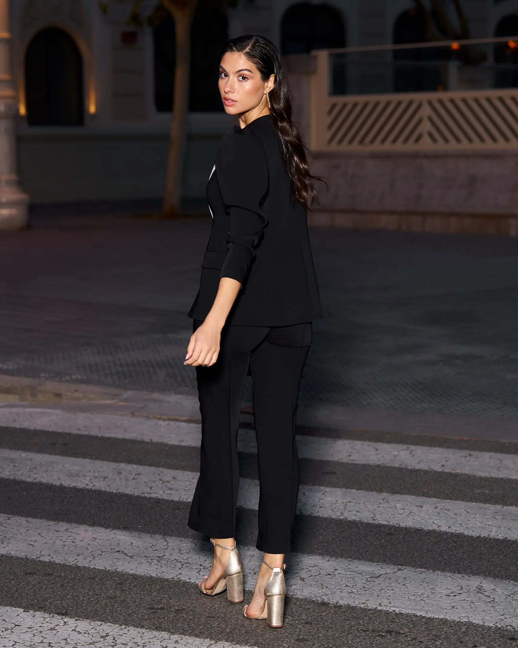 Miphai Pantalón Blair Negro