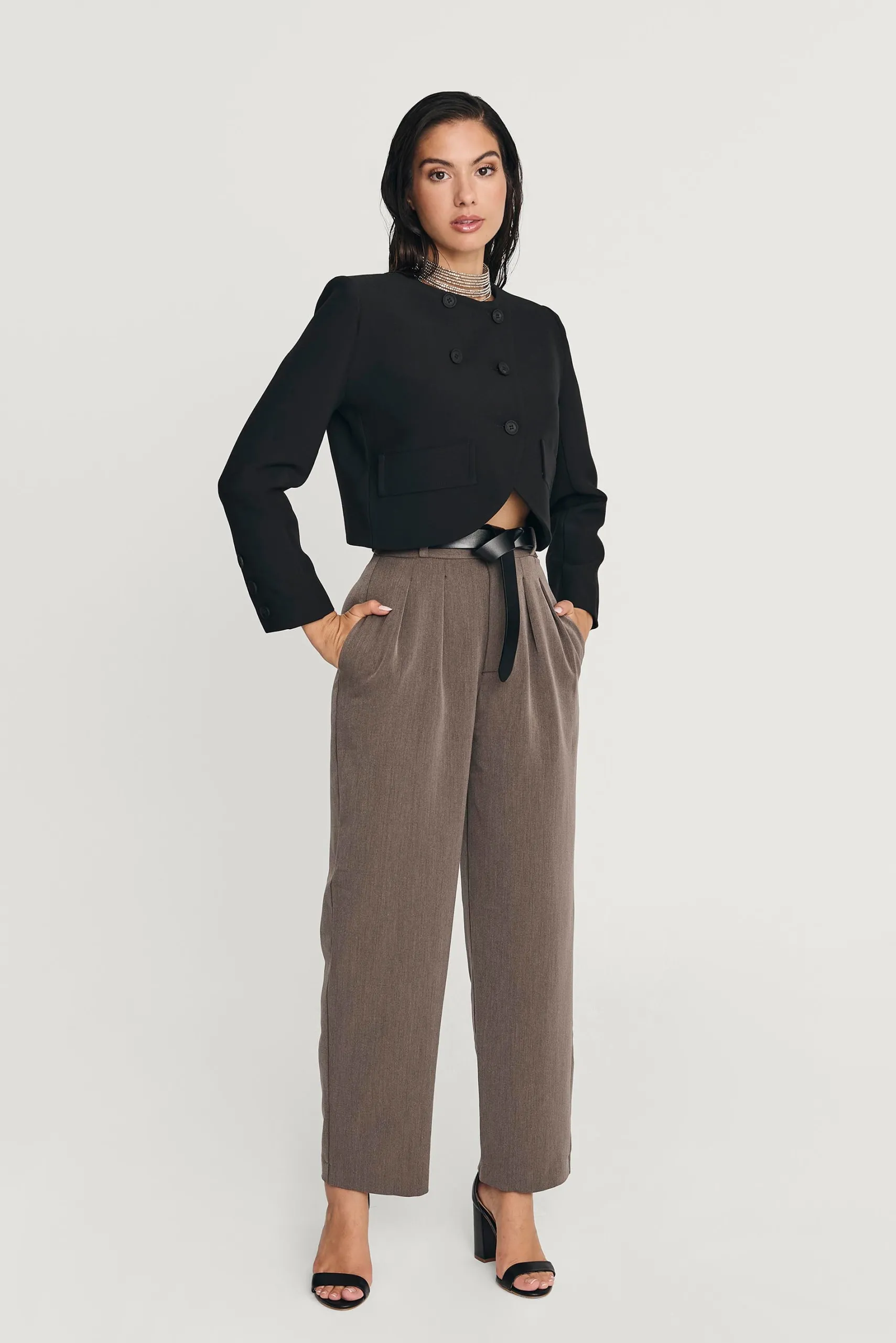Miphai Pantalón Camden Gris