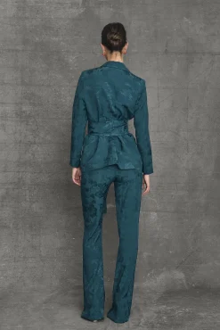Miphai Pantalón Flare Chelsea Azul
