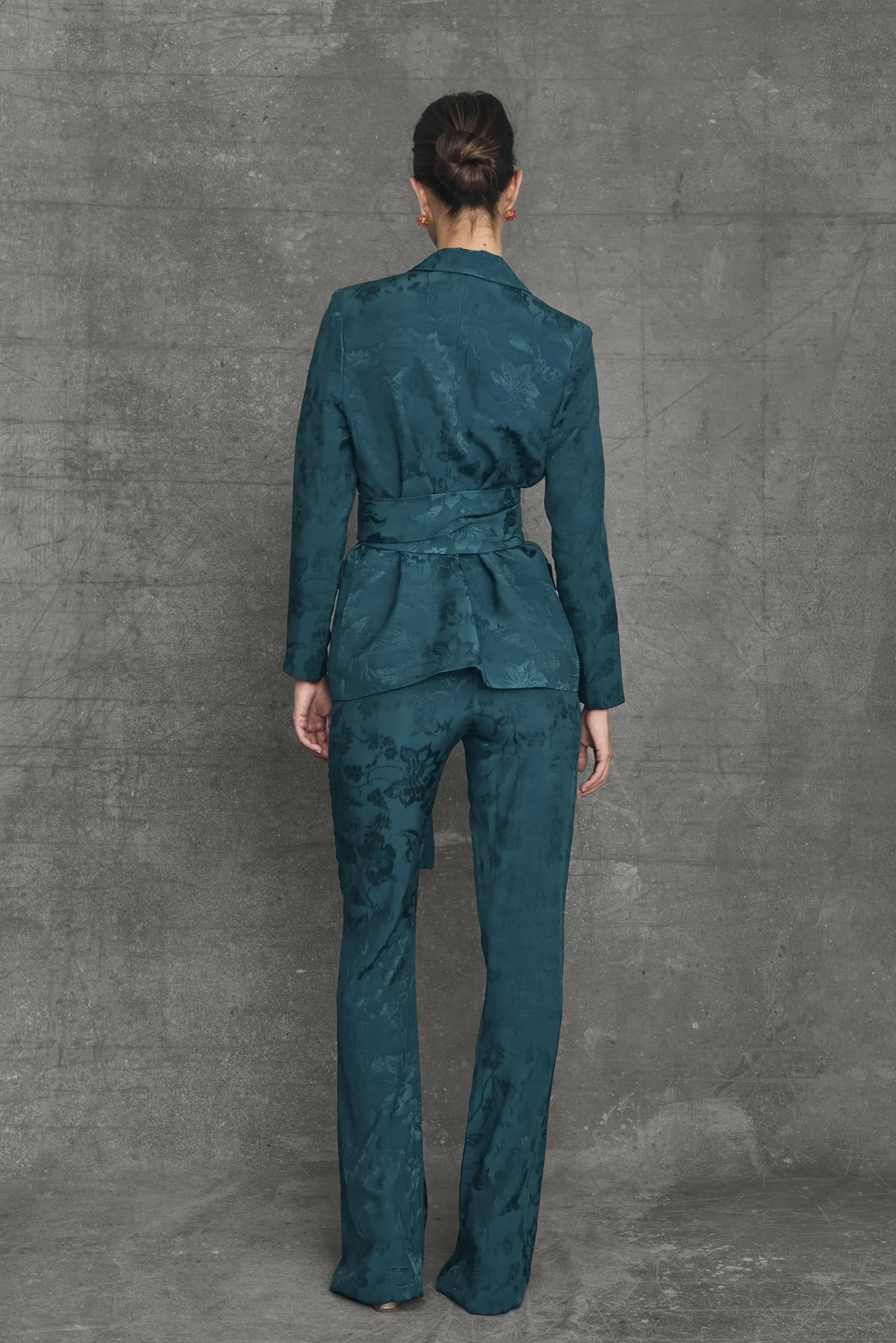 Miphai Pantalón Flare Chelsea Azul