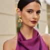 Miphai Pendientes Cleo Verde