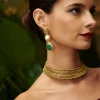 Miphai Pendientes Nilo Verde