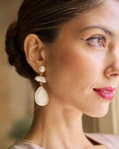 Miphai Pendientes Sierpes Blanco