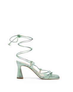 Miphai Sandalias Cairo de piel Verde Jade