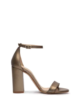 Miphai Sandalias Garbo de piel Bronce