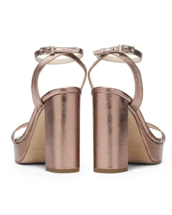 Miphai Sandalias Zahara de piel Bronce