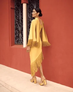 Miphai Vestido Kenia Dorado