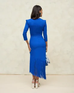 Miphai Vestido Antonia Azul Eléctrico