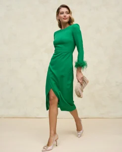 Miphai Vestido Carmen Verde