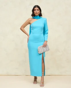 Miphai Vestido Chiara Azul