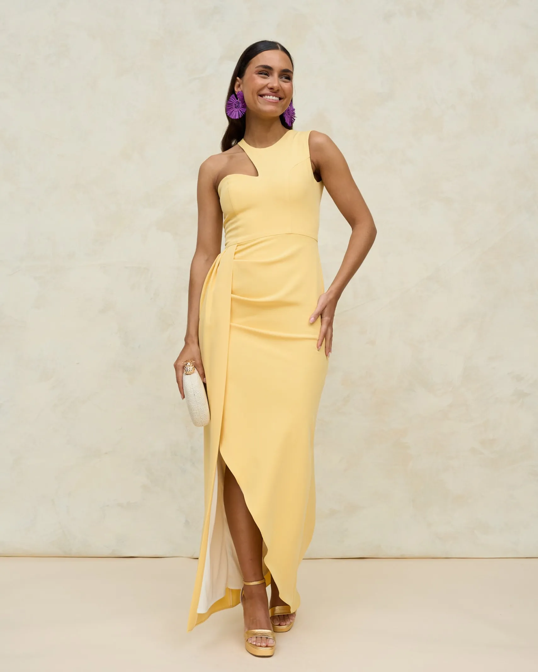 Miphai Vestido Corina Amarillo