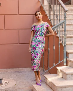 Miphai Vestido Daniela estampado Capri