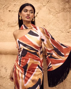 Miphai Vestido Kenia Animal Print