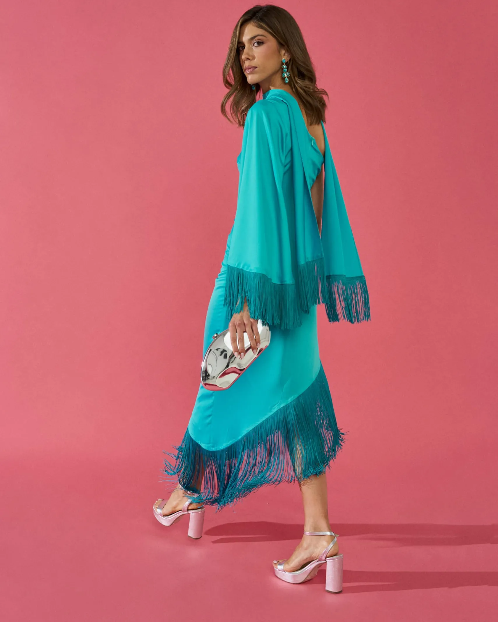 Miphai Vestido Kenia Turquesa