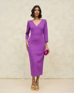 Miphai Vestido Marina Morado