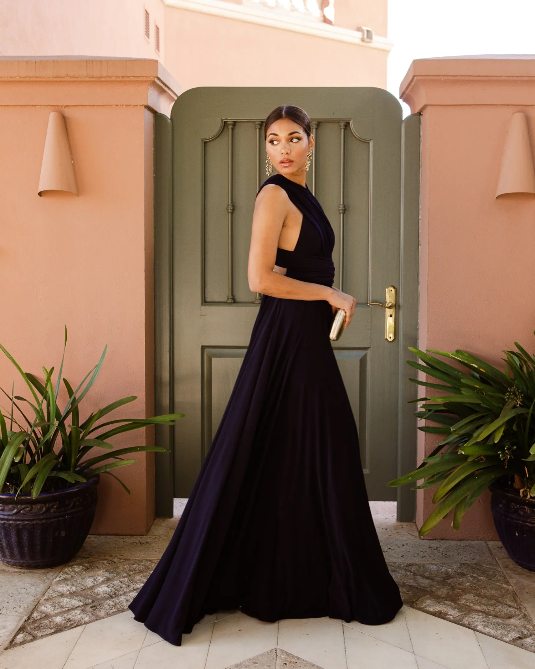 Miphai Vestido Multiposición Afrodita Marino