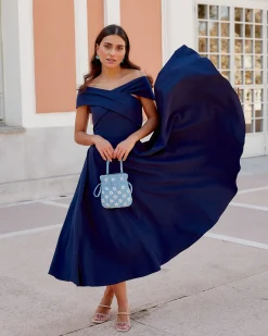 Miphai Vestido Musca Marino