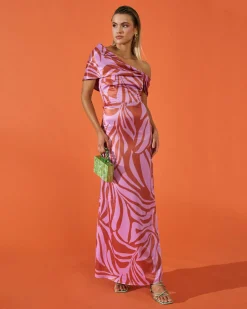 Miphai Vestido Oriana Cebra
