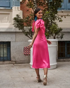Miphai Vestido Sophie Rosa Chicle