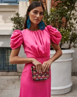 Miphai Vestido Sophie Rosa Chicle
