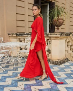 Miphai Vestido Valentina Rojo